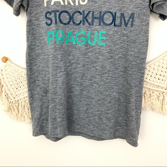 J Crew Europe Slub Cotton Graphic Tee - Picture 7 of 9